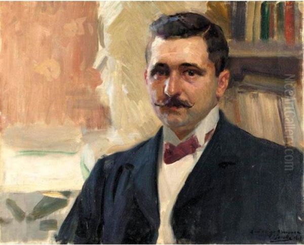 Retrato Del Pintor D. Felipe Abarzuza (portrait Of The Painter D. Felipe Abarzuza) - view 1