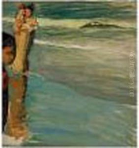 En La Playa De Valencia (on The Beach, Valencia) by Joaquin Sorolla Y Bastida