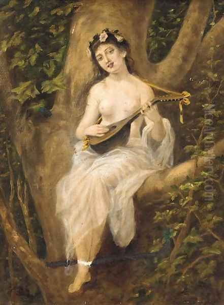 The lute player - view 1