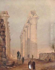 The temple complex at Edfu, Egypt