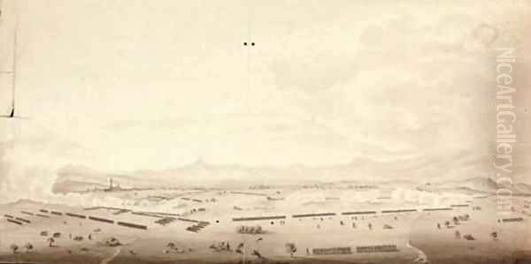 Topographical view of the battle of Marengo - view 1