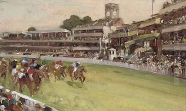A day at the races, traditionally identified as Goodwood - view 1