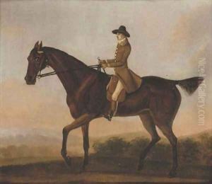 A gentleman on his favourite hunter by English School