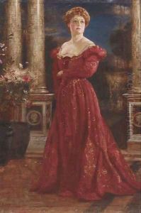 A maiden in contemplation by English School