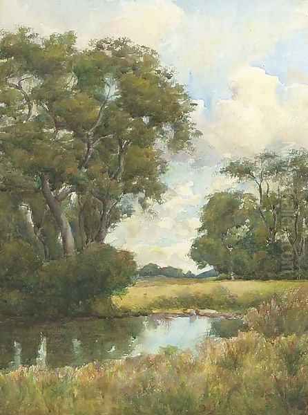 A peaceful stretch of the river - view 1