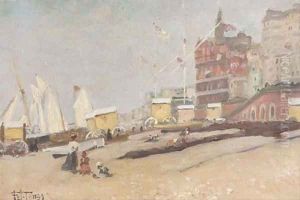 Before the bathing machines, Brighton by English School