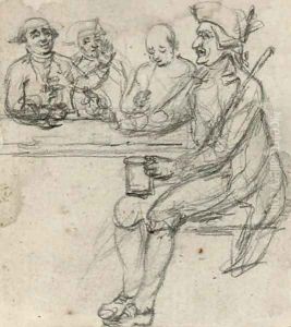 Figures in a tavern Figures in a tavern
