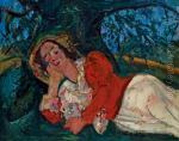 La Sieste (femme Etendue Sous Un Arbre) - view 1