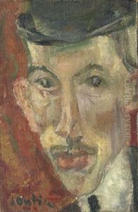 Visage D'homme Au Chapeau