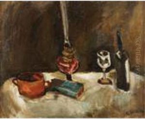 Nature Morte A La Lampe