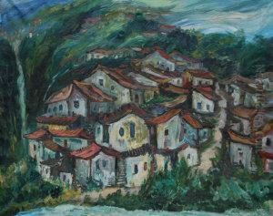 Mountain Village by Chaim Soutine