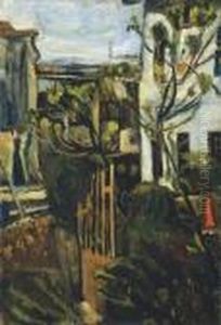 Maison Et Jardin Aux Environs De Paris by Chaim Soutine