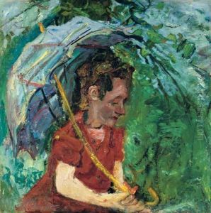 La Femme A L'ombrelle by Chaim Soutine