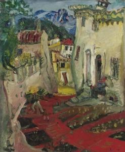 Rue A Cagnes by Chaim Soutine
