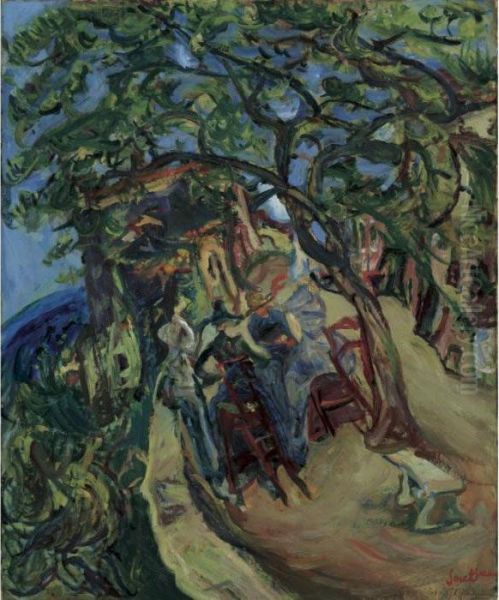 Paysage Avec Des Personnages - view 1