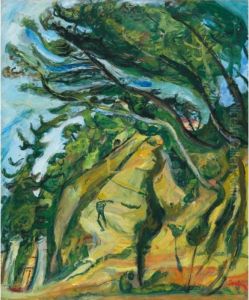 Paysage A La Route Montante by Chaim Soutine