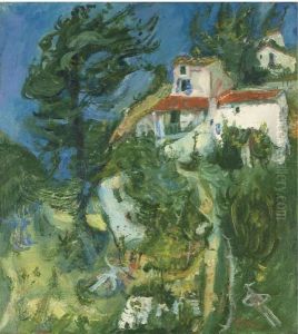 Paysage De Cagnes by Chaim Soutine