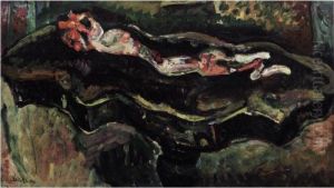 La Table Au Lapin Ecorche by Chaim Soutine