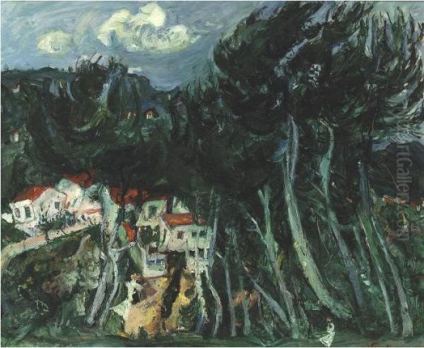 Villages A Gauche, Arbres A Droite - view 1
