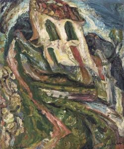 Les Gorges Du Loup (la Maison Hantee) Iv by Chaim Soutine