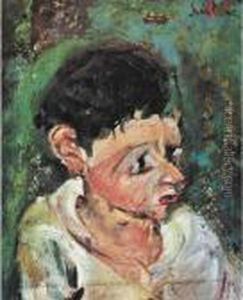 Portrait De Charlot by Chaim Soutine
