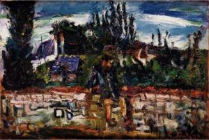 Paysage De Champigny by Chaim Soutine