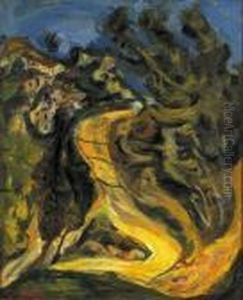 Paysage A La Route Montante by Chaim Soutine