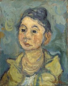 Portrait De Femme by Chaim Soutine