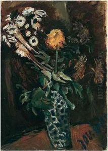 La Vase De Fleurs by Chaim Soutine