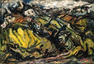 Maisons A Cerer by Chaim Soutine
