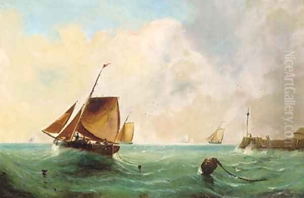 Heading out to sea - view 1