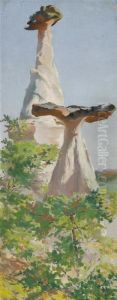 The Woodmen Valley Rocks by Louis Soutter