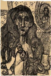 Le Miroir by Louis Soutter