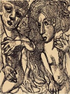 Allein Bin Ich by Louis Soutter