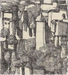 Boudry En 1500 by Louis Soutter