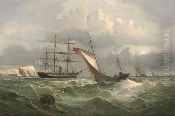 In the Channel off Dover - view 1