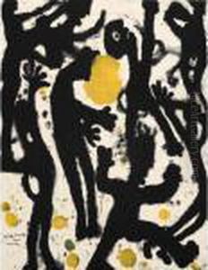 Lunes Et Petites Lunes Tournez by Louis Soutter