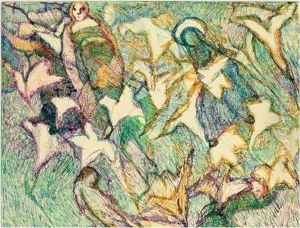 Les Lys Et Les Vierges Folles by Louis Soutter