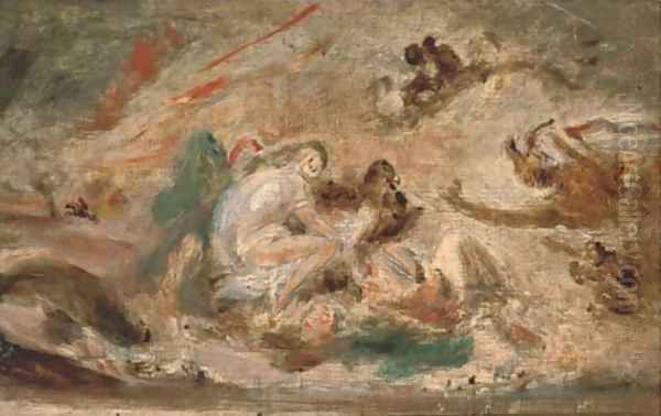 Lucifer appearing - view 1