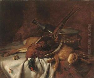 Pheasant, hare and champagne