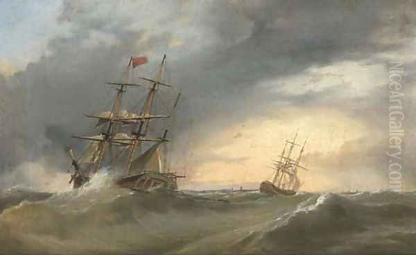 Riding out the gale - view 1
