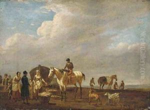 Selling the catch by English School