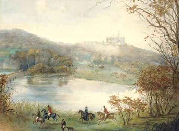The Belvoir hunt - view 1