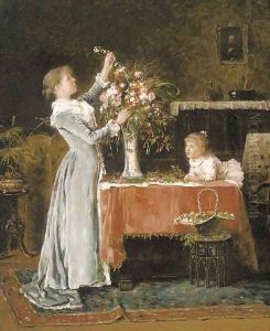 The flower arranger by English School