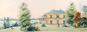 The North Front of Weston Grove, Southampton Water by English School
