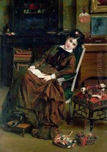 The Convalescent by Jules Emile Saintin