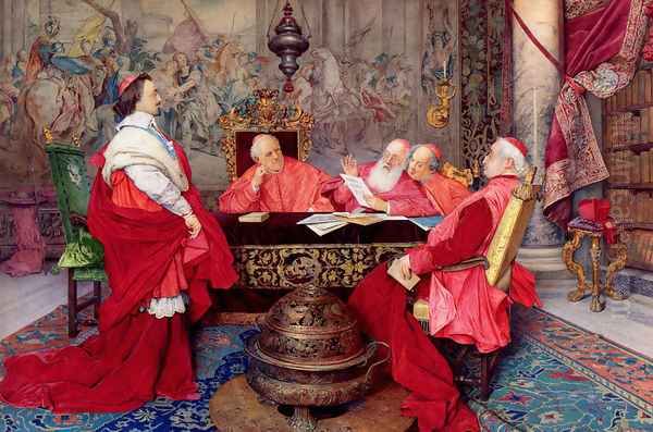 Cardinal Richelieu And His Council - view 1