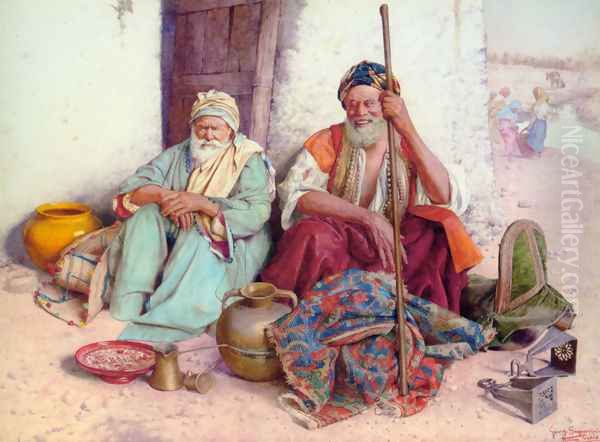 Arab Merchants - view 1