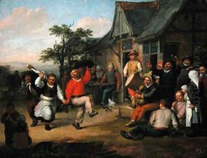 The Peasants Dance, 1678 by Matthias Scheits
