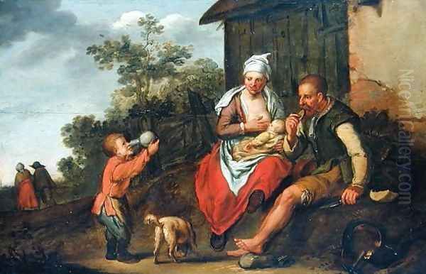 The Ironmonger and his family - view 1